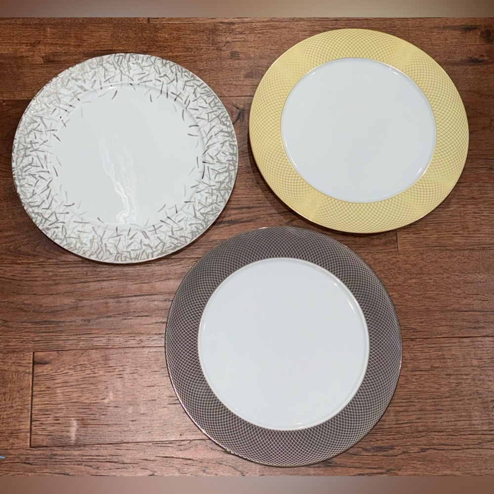Rosenthal Germany set of 3 Charger Service Plates